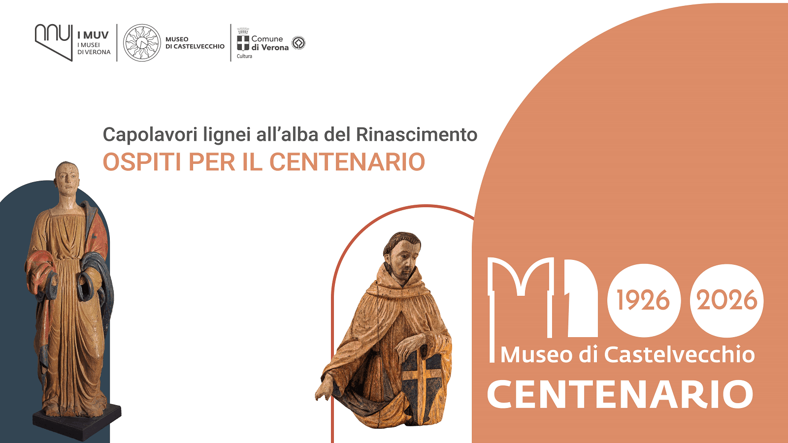 OSPITI PER IL CENTENARIO DI CASTELVECCHIO: "CAPOLAVORI LIGNEI ALL’ALBA DEL RINASCIMENTO" — mostre a Verona